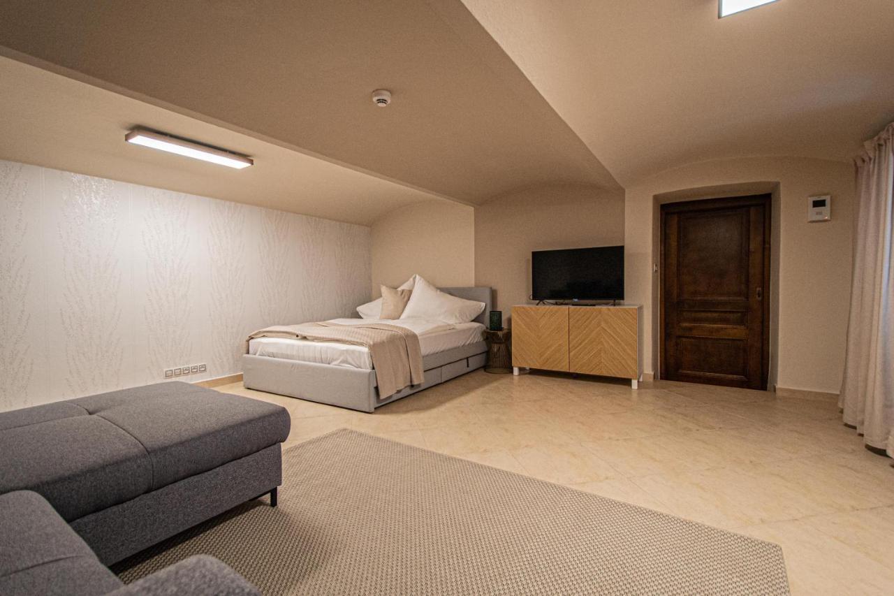 Modern And Spacious Apartments In City Center Prága Kültér fotó