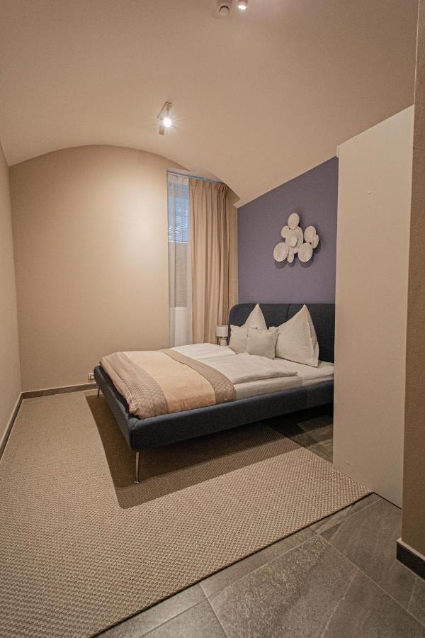 Modern And Spacious Apartments In City Center Prága Kültér fotó